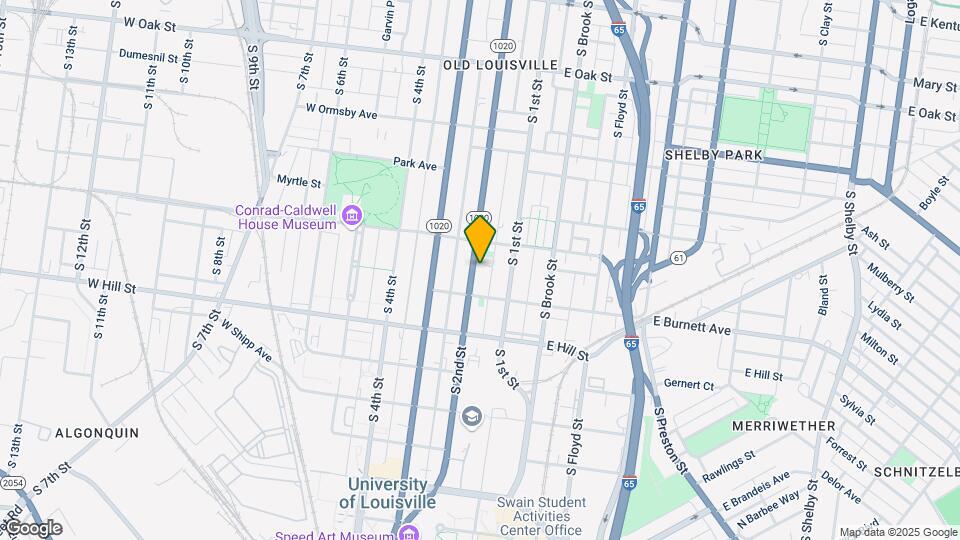 1427 S 2nd St Map and Location Details