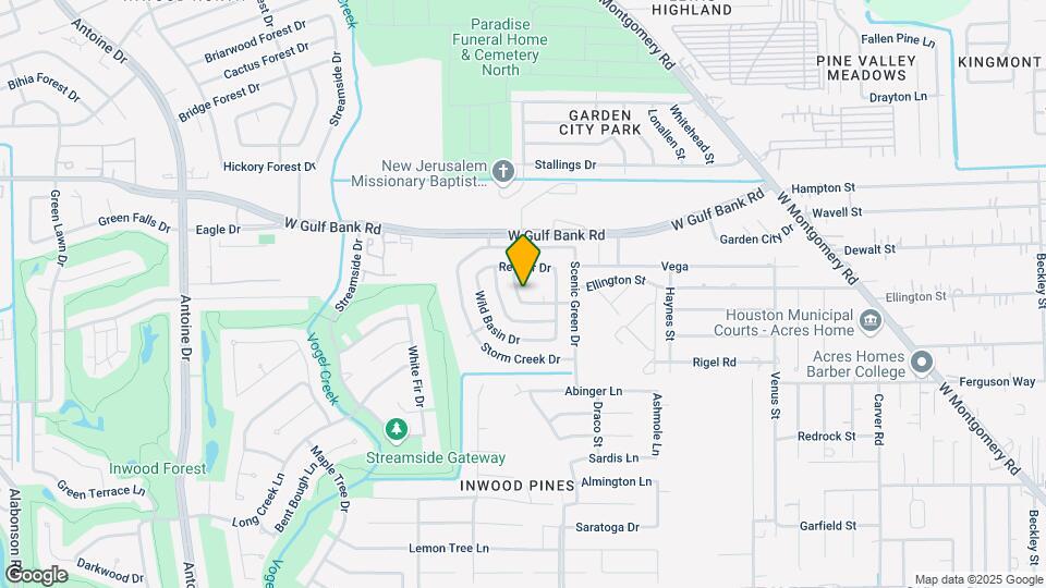 8710 High Mountain Dr Map and Location Details