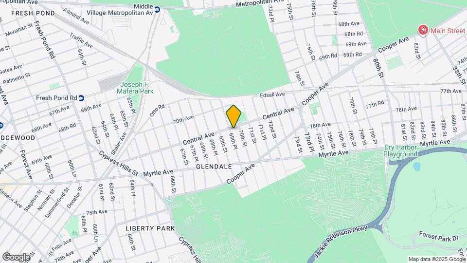 71-05 69th Pl Map and Location Details