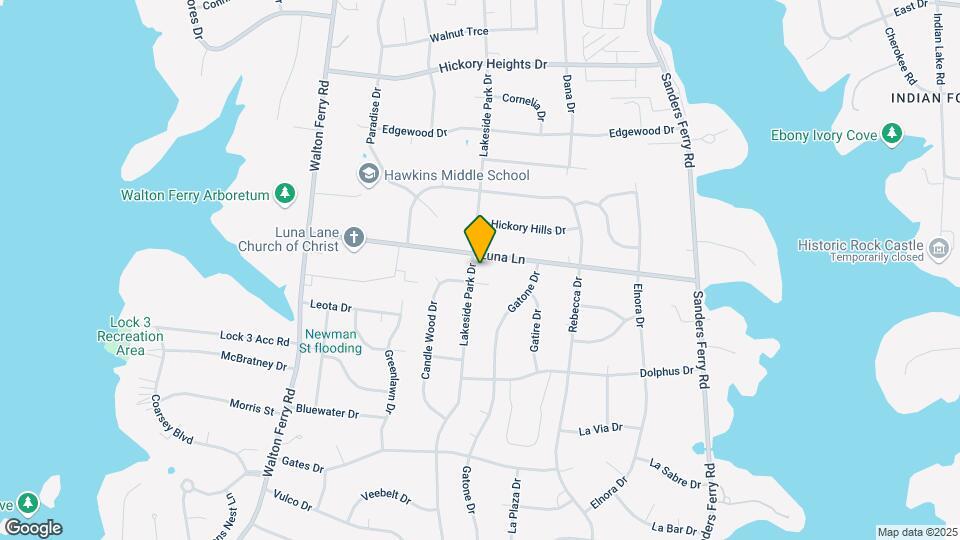 218 Lakeside Park Dr Map and Location Details
