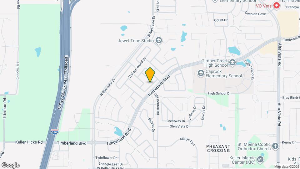 2825 Red Wolf Dr Map and Location Details