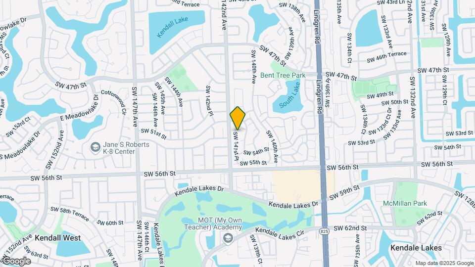 5211 SW 141st Pl Map and Location Details