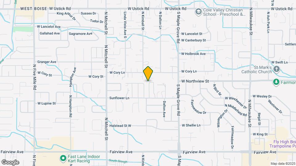 2367 N Pawnee Ln Map and Location Details