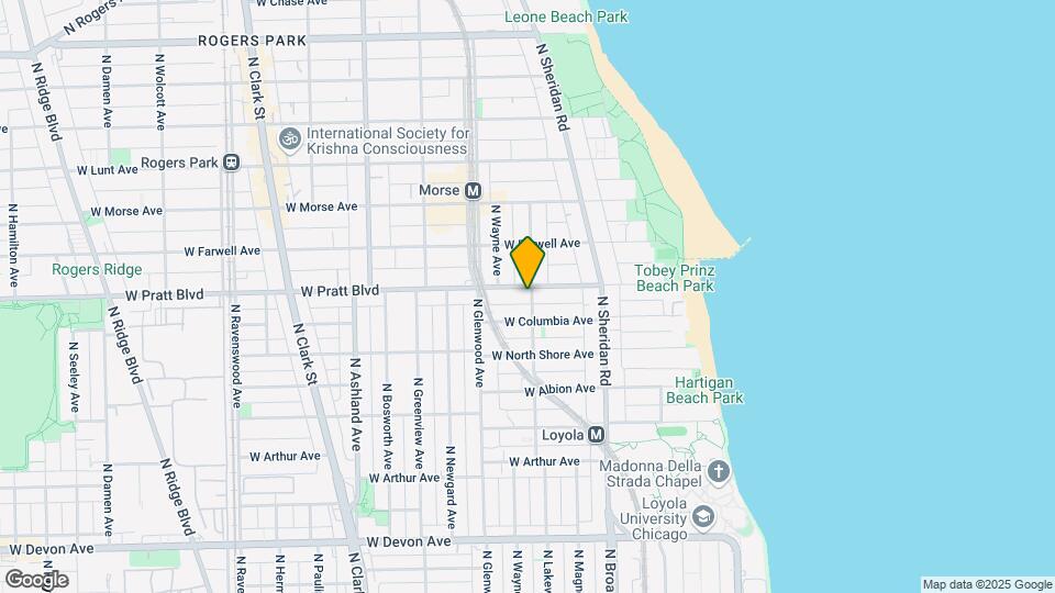 6752 N Lakewood Ave, Unit 2S Mapa y Detalles de la Ubicación