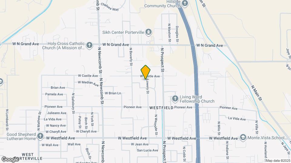 1571 Lowery St Map and Location Details