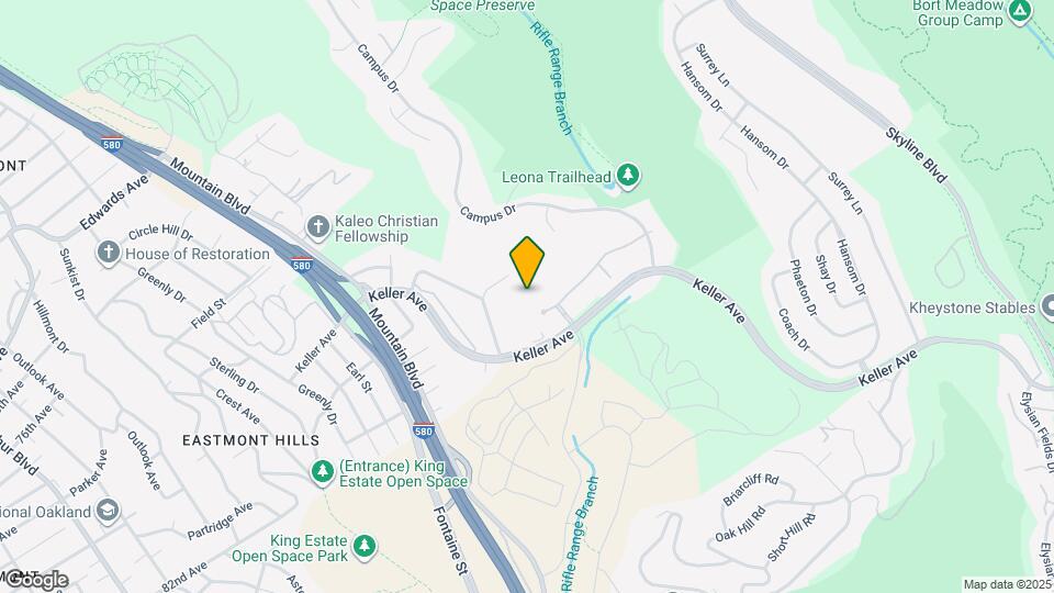 465 Canyon Oaks Dr Map and Location Details