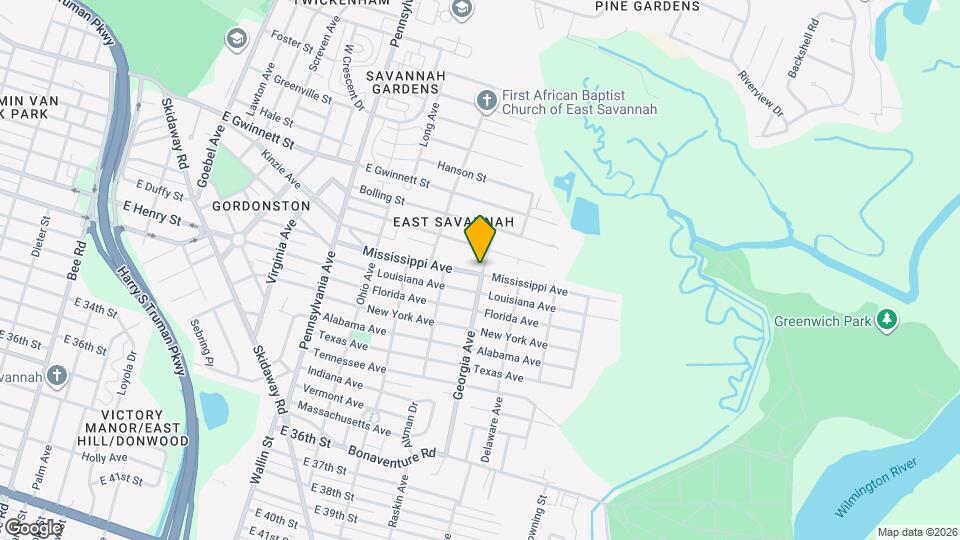 1111 Georgia Ave Map and Location Details