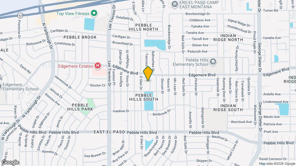3319 Menard Ln Map and Location Details