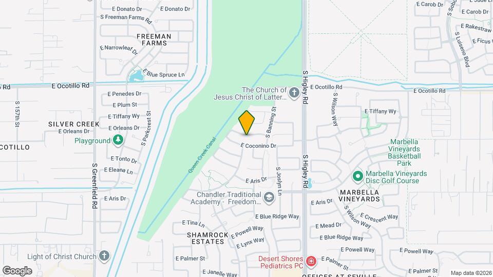 2983 E Ironside Ln Map and Location Details