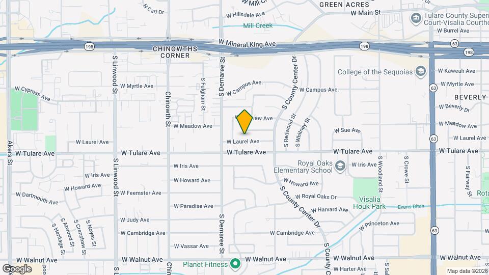 3514 W Laurel Ave Map and Location Details
