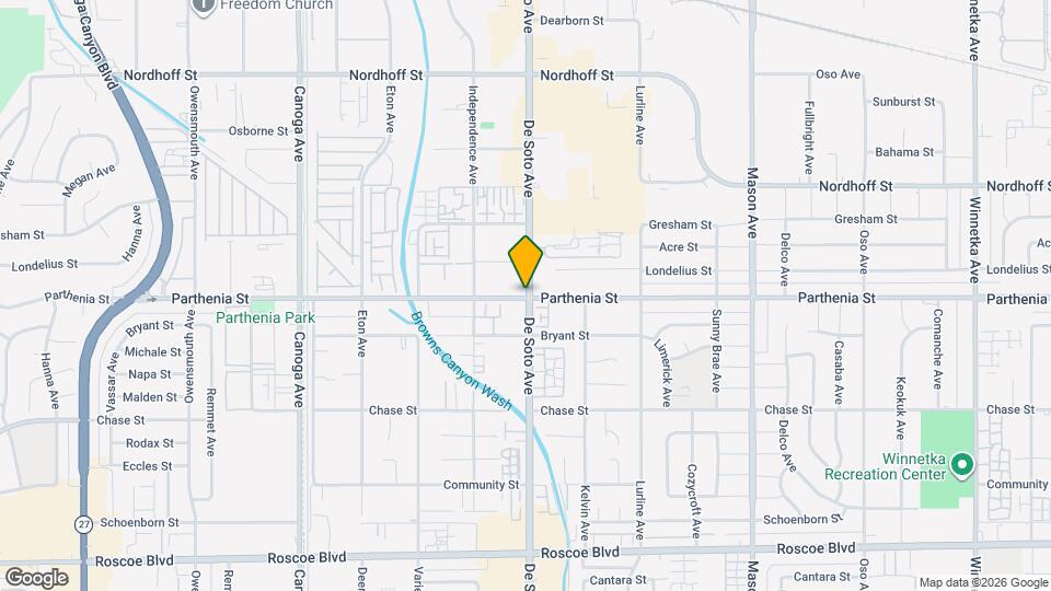 Parthenia Plaza Apartments Map and Location Details