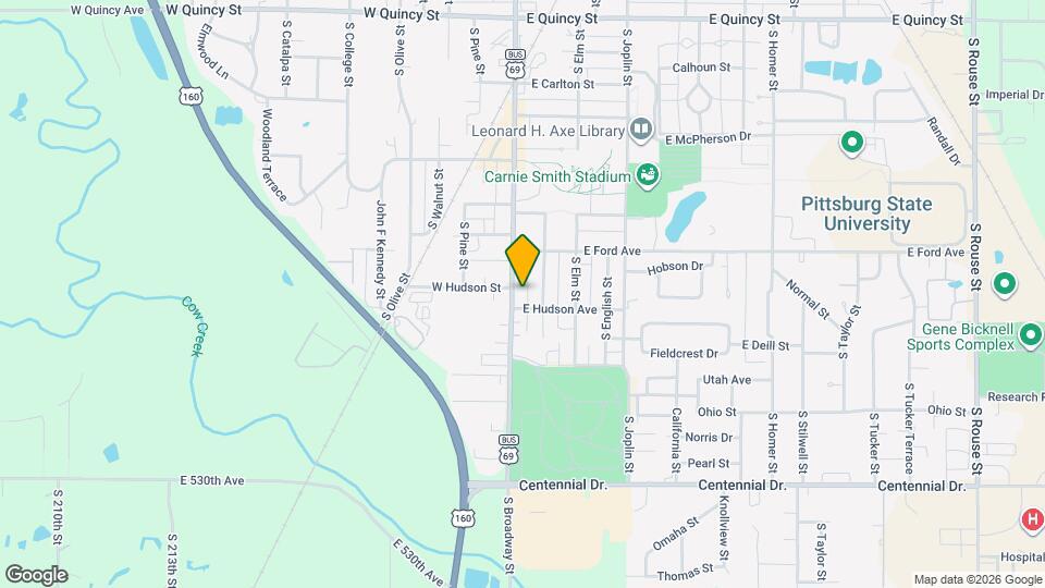 1919 S Broadway St Map and Location Details