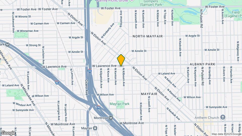 4521 W Lawrence Ave Mapa y Detalles de la Ubicación