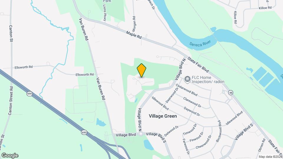 705 Idlewood Blvd N Map and Location Details