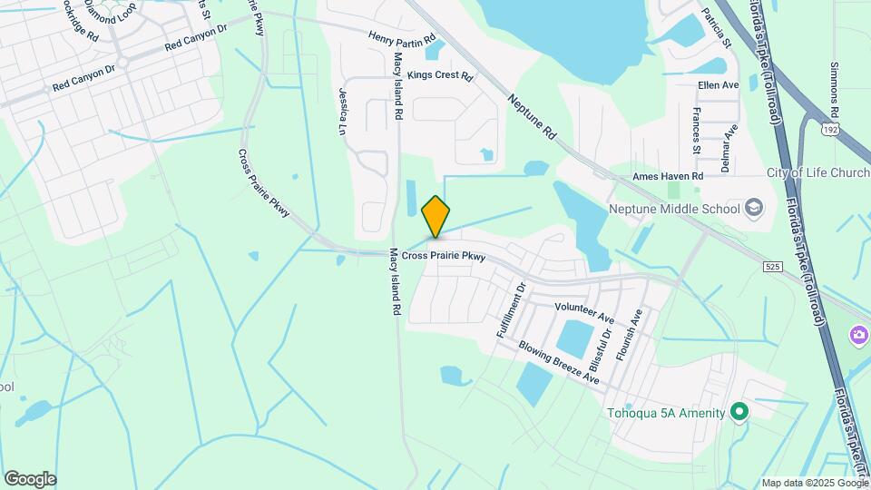 1555 Cross Prairie Pkwy Map and Location Details