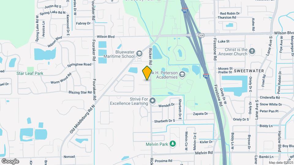 Rickers Villas Map and Location Details