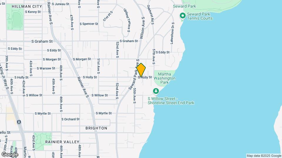 6705 56th Ave S, Unit Main house share Map and Location Details