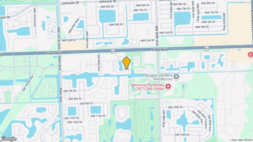 417 Palm Cir E, Unit #417 Map and Location Details