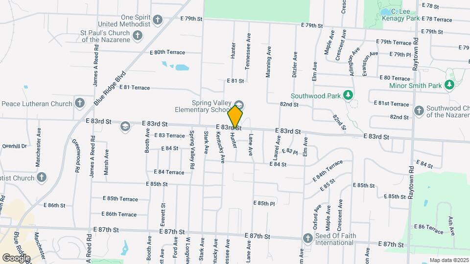 8951 E 83rd St Map and Location Details