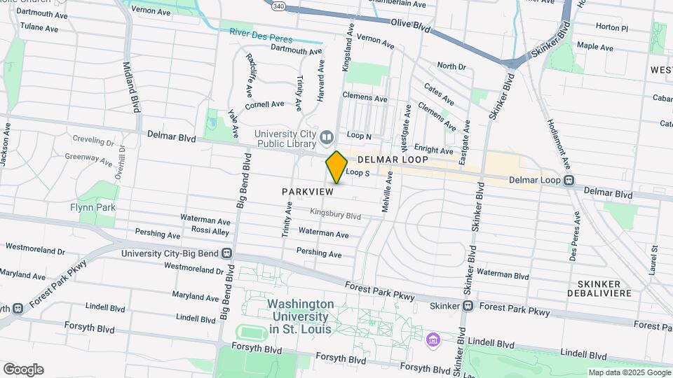 6666 Washington Ave Map and Location Details