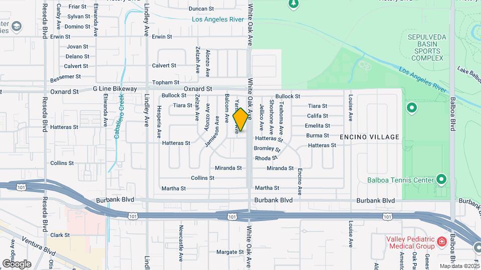 5836 Yarmouth Ave Mapa y Detalles de la Ubicación