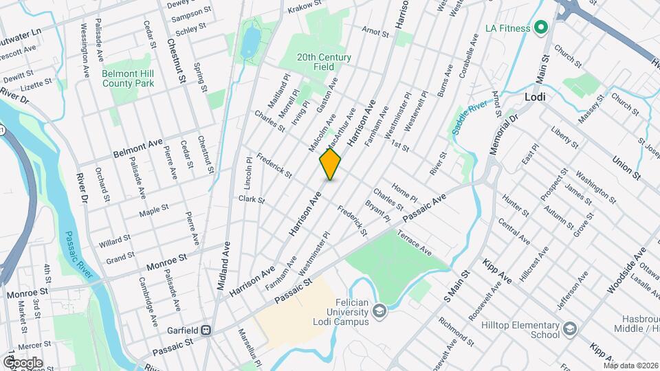 216 Harrison Ave, Unit Second Floor Unit Mapa y Detalles de la Ubicación