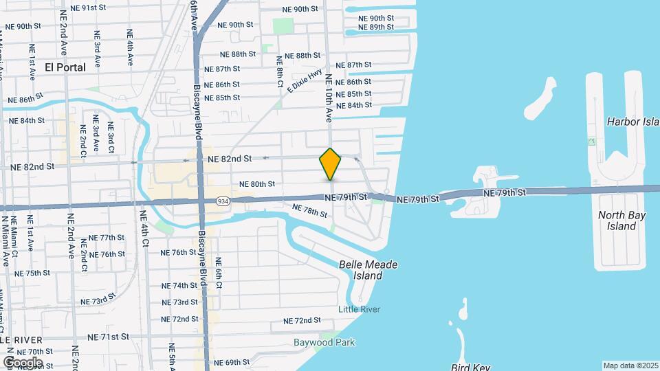 968 NE 80th St Mapa y Detalles de la Ubicación