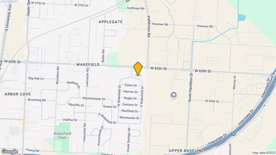 6611 E Wakefield Dr Map and Location Details