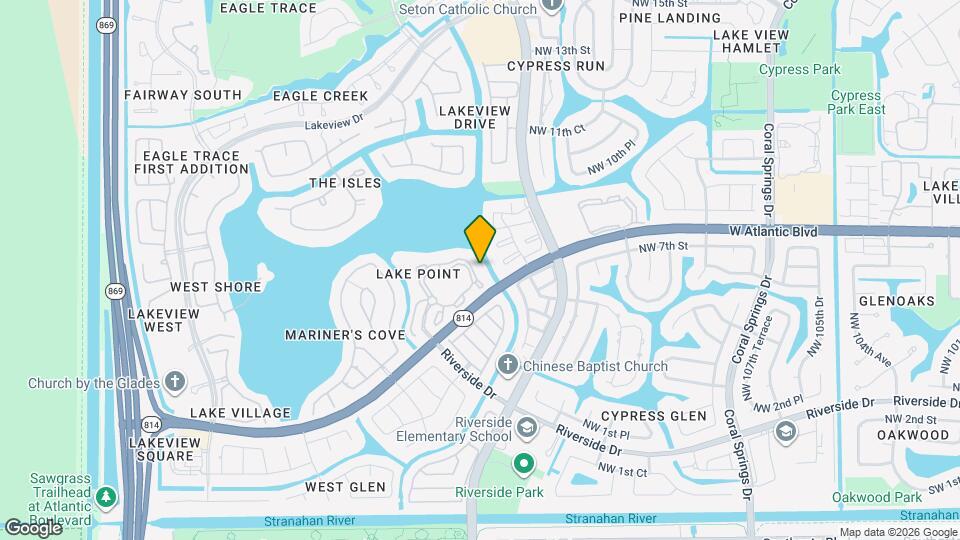 11661 W Atlantic Blvd, Unit 11661 W Atlantic Blvd Map and Location Details