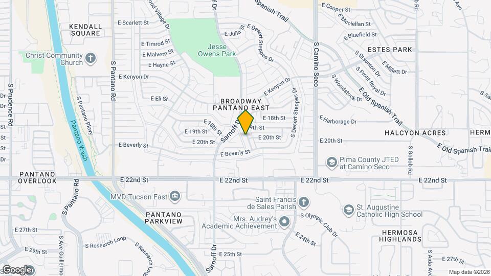 924 S Elmerita Ave Map and Location Details