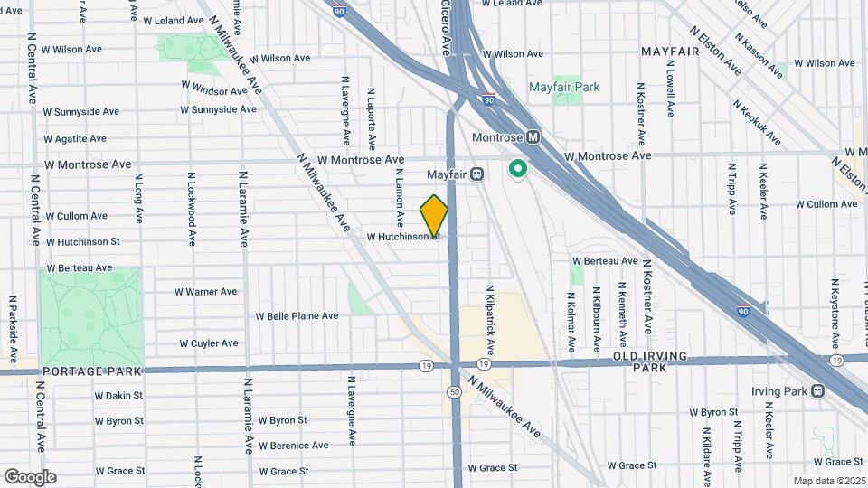 4815 W Hutchinson St Map and Location Details