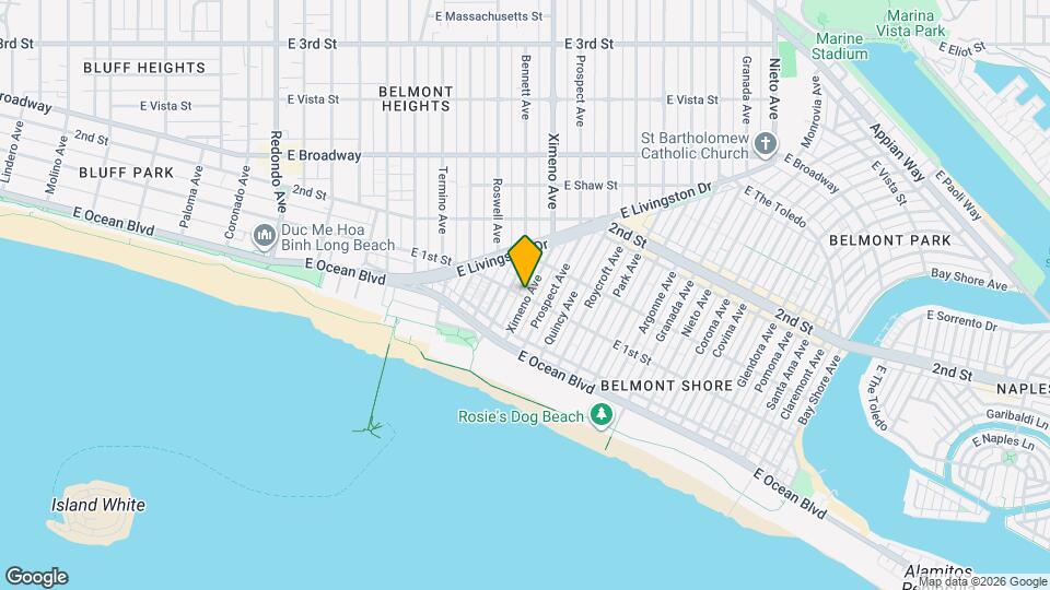 4315 E 1st St, Unit 4315 Mapa y Detalles de la Ubicación