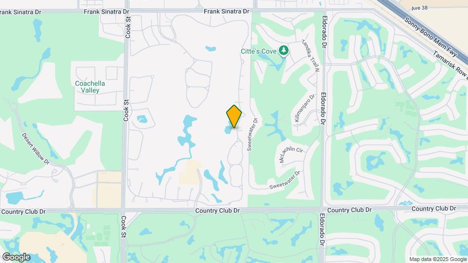 223 Desert Falls Dr E Map and Location Details