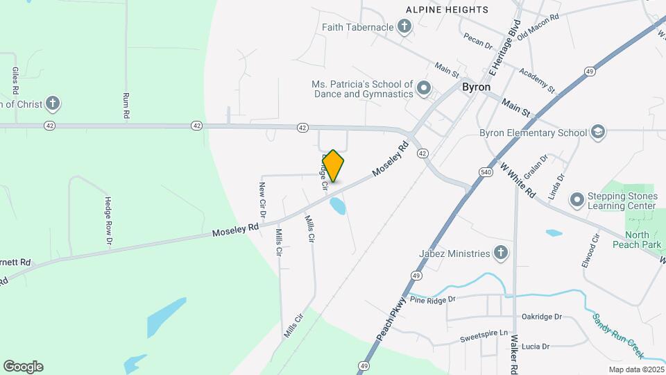 502 Moseley Rd Map and Location Details