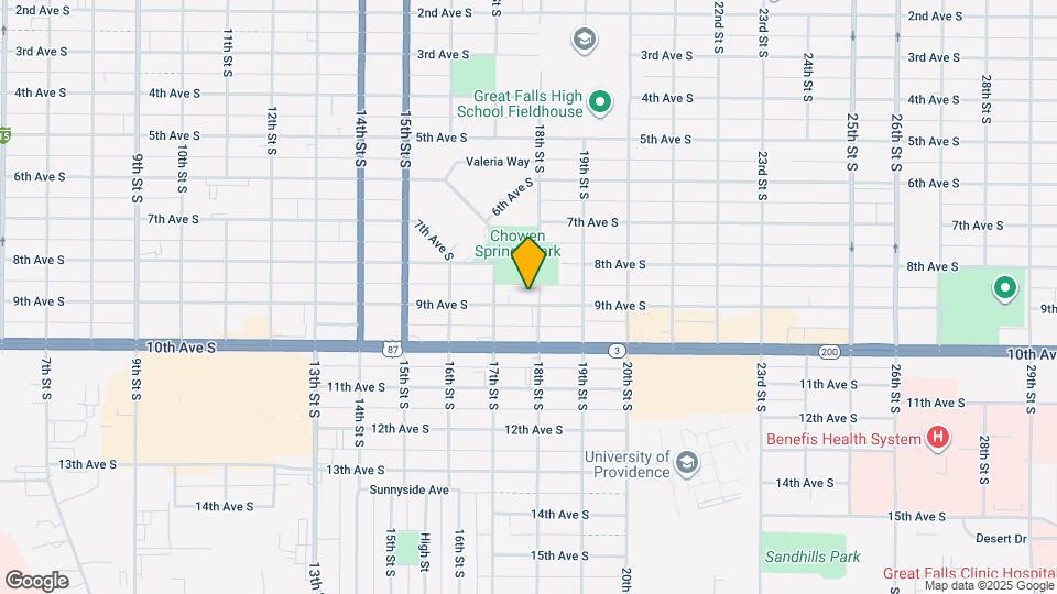 1721 9th Ave S Map and Location Details