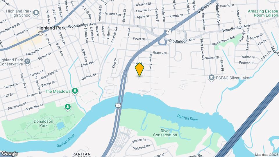 32 Kathleen Pl, Unit 1 Bedroom Basement Appt Map and Location Details