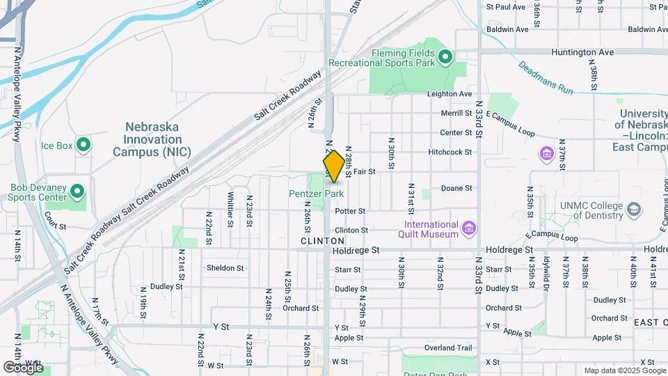 1758 N 27th St Map and Location Details