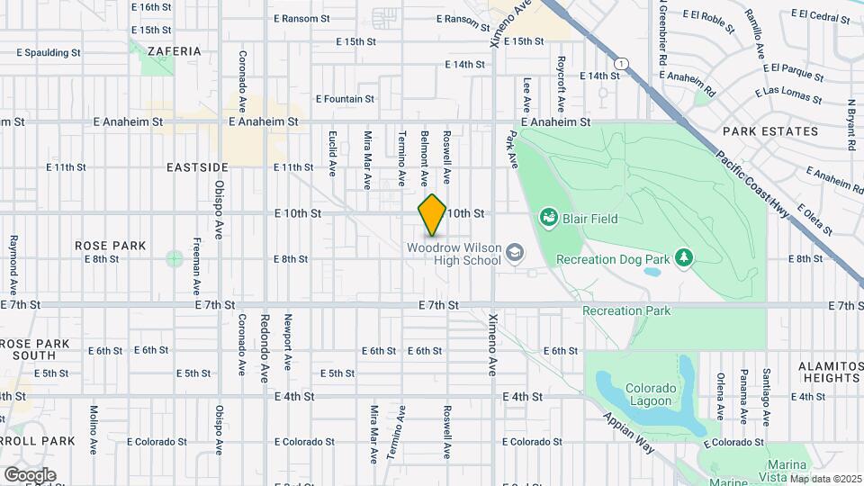 830 Belmont Ave Map and Location Details
