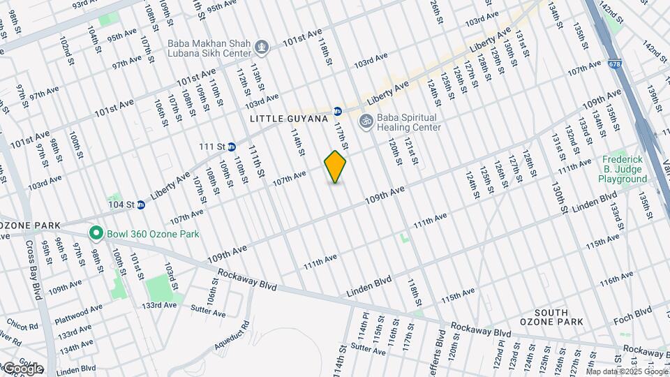 107-33 115th St Map and Location Details