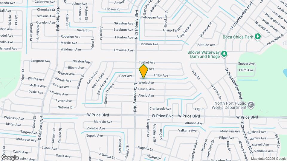 2934 Wyola Ave Mapa y Detalles de la Ubicación