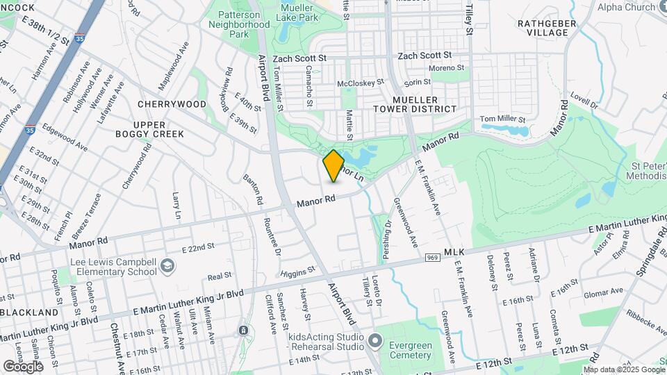 3218 Manor Rd Map and Location Details