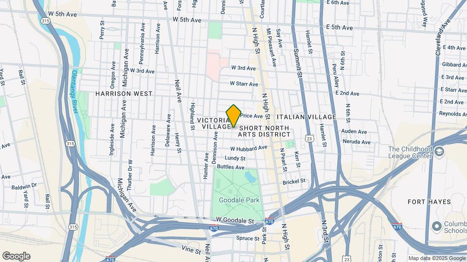 866-870 Kleiner Ave Mapa y Detalles de la Ubicación