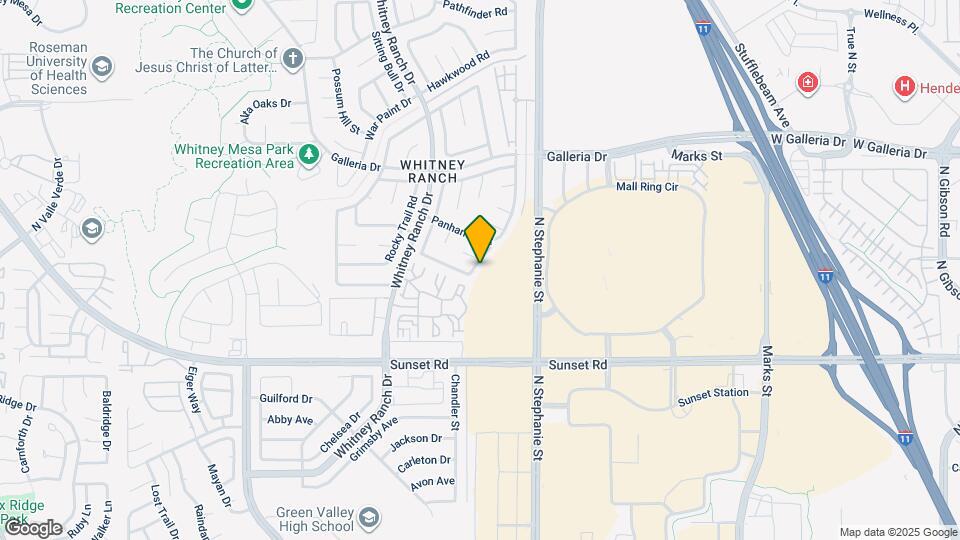 736 Rusty Spur Dr Map and Location Details