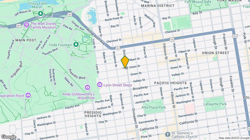 2859 Divisadero St, Unit 2859 Mapa y Detalles de la Ubicación