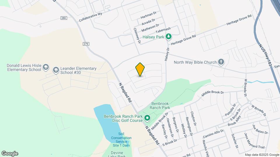 1009 Gentry Dr Map and Location Details