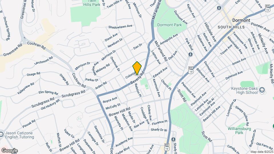 270 Beverly Rd Map and Location Details