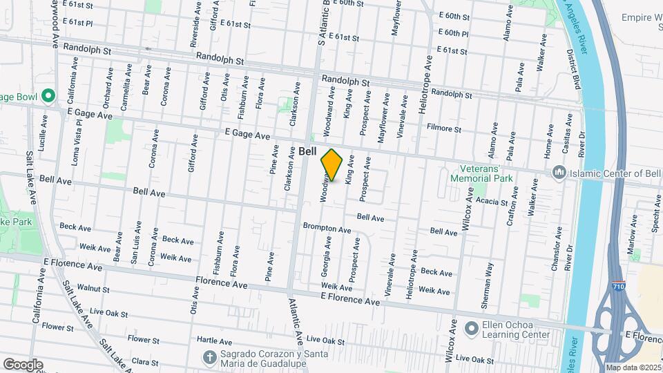 6613 King Ave Map and Location Details