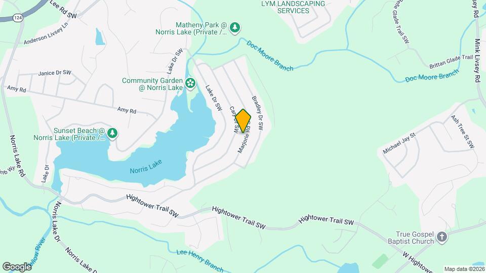 4357 Marjorie Road Southwest Mapa y Detalles de la Ubicación