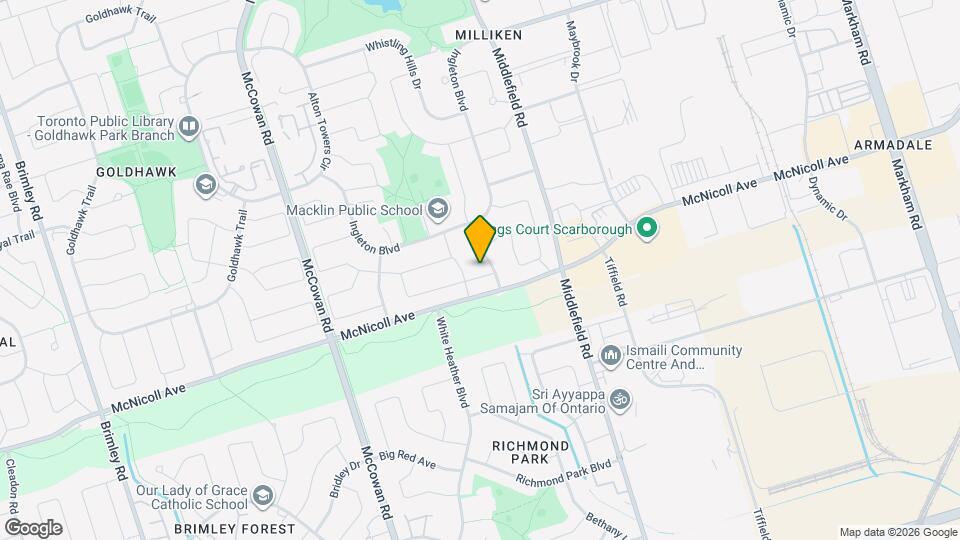 82 Maresfield Dr Map and Location Details
