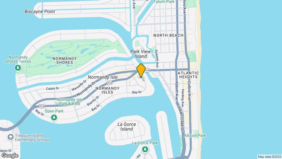 6922 Bay Dr Map and Location Details
